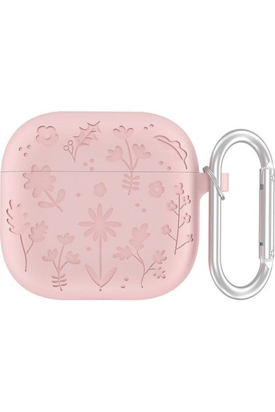 OEM Θήκη σιλικόνης σε ροζ χρώμα για Apple AirPods 4