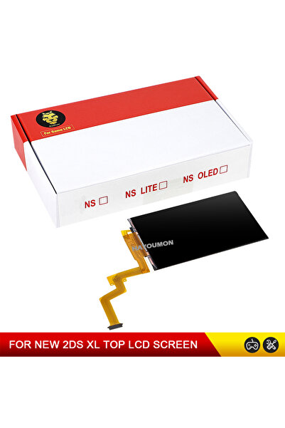 Choice شاشة LCD علوية جديدة بديلة لجهاز New 2DS XL و New 2DS LL بدون بكسلات م...