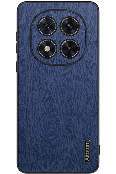 OEM Ξύλινο Πίσω Κάλυμμα Πλαστικό Μπλε (Redmi Note 14 Pro+)