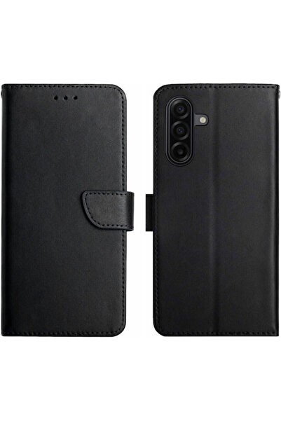 sscase Δερμάτινο Μαύρο Πορτοφόλι (Galaxy A27)