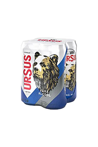 URSUS Blonde Bere Fără Alcool 4 buc. x 0.5 L