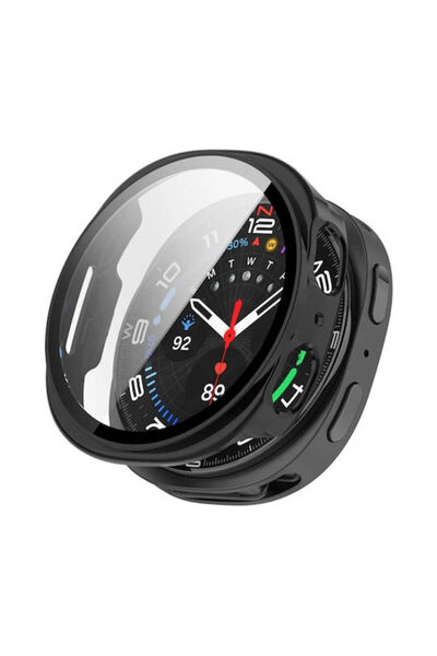 OEM Samsung Galaxy Watch 8 44mm Θήκη Wanlonfeng Προστατευτικό Οθόνης Μαύρο