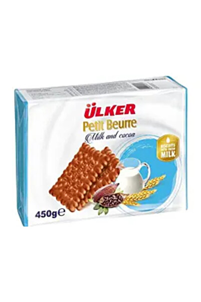 Ülker Biscuiți Ulker Petit Beurre cu lapte și cacao 450 g