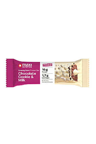 Maxi Nutrition Baton proteic Ciocolată, biscuiți și lapte, 45 g