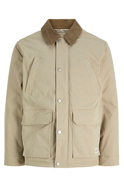 Jack & Jones Men's Classic Collar Long Sleeve Puffer Coat - Norrebro