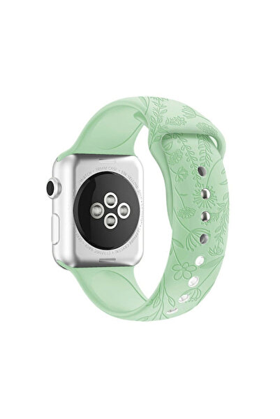 OEM Λουράκι Σιλικόνης Πράσινο (Apple Watch Series 7/8/9/10/SE/Ultra 1/Ultra 2)