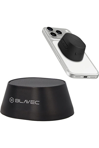 Blavec WS-03 Go Mag Ηχείο Bluetooth 5W με αυτονομία μπαταρίας έως 2,5 ώρες Μαύρο