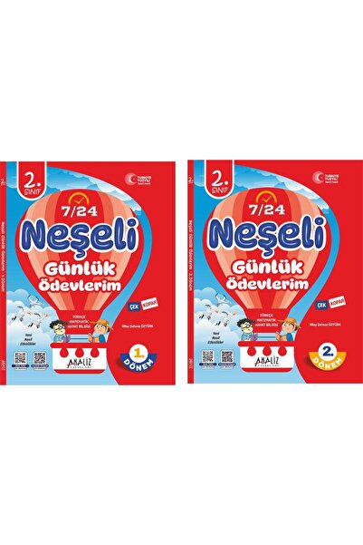 Analiz Yayınları 2.SINIF NEŞELİ GÜNLÜK ÖDEVLERİM 1.VE 2.DÖNEM