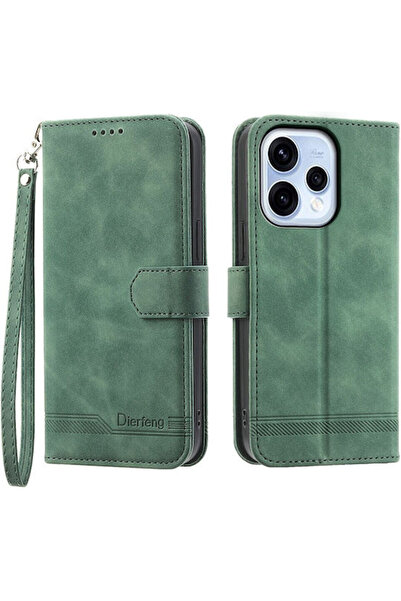 Other Dierfeng Θήκη Πορτοφόλι Πράσινη Oppo Reno15 5g Κωδικός: 5207224602911
