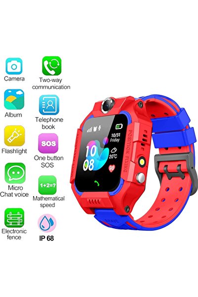 Hope SmartWatch for Kids GPS Tracker - IP67 Waterproof Smartwatches with SOS ...