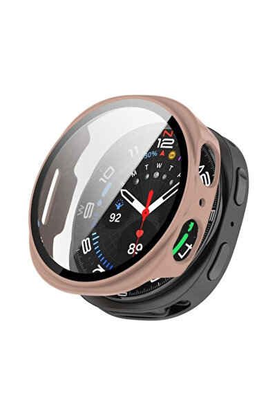 OEM Samsung Galaxy Watch 8 44mm Θήκη Wanlonfeng Προστασία Οθόνης Ροζ Άμμος