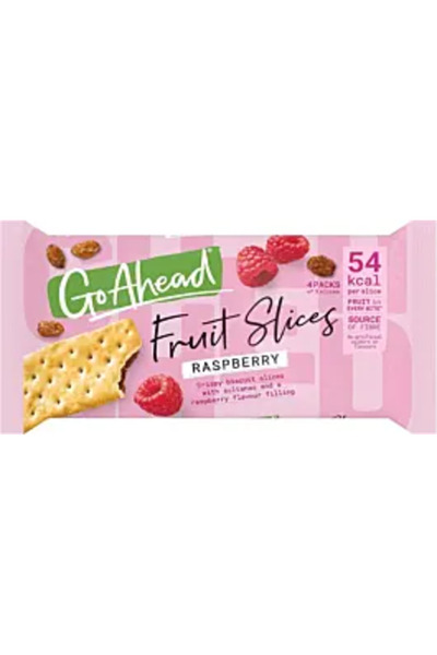 goahead Biscuiți crocanți cu stafide și aromă de zmeură 174 G