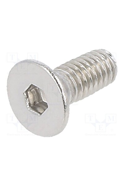 OEM Şurub KRAFTBERG K4X10-ISO10642-A2, M4, M4x10, 0,7, Cap îngropat, imbus, H...