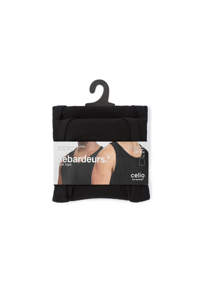CELİO Litankribic - Set de maiouri, negru