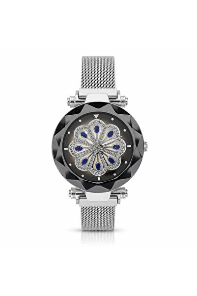 Generic Brand Ceas de damă Francesca di Geneva FF219, argintiu, mecanism Quartz