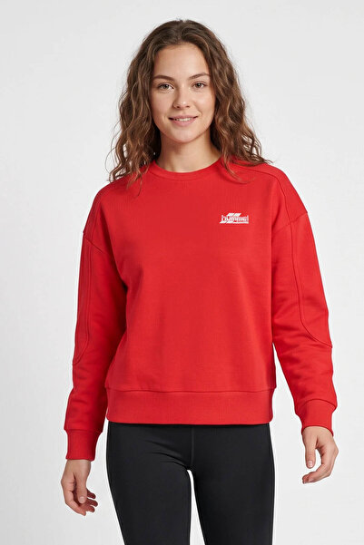 hummel Lisa Kırmızı Kadın Sweatshirt 922559-2636