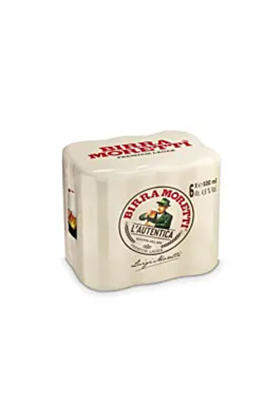 Birra Moretti Bere Blonde Lager, cutie 6 x 0.5 L