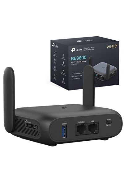 TP-LINK Router WLAN portabil Wi-Fi-7 TL-WR3600BE: Punct de acces dual-band BE...