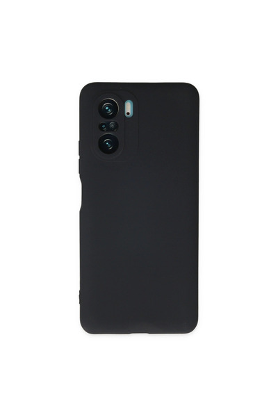 Generic Brand Xiaomi Poco F3 Case Nano Velvet Silicone Inside - Navy Blue