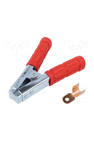 OEM Bornă crocodil AXIOMET ZAC-0412, 600A, Capacitate prindere max.300mm, roş...