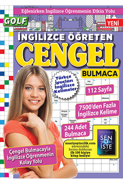 MAXİ İngilizce Öğreten Çengel Bulmaca 06