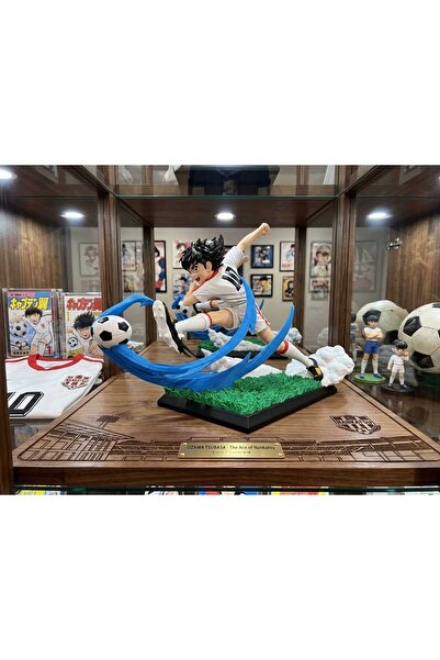 HOBİFABRİK ATÖLYE Captain Tsubasa Efsane Şut Efektli Dev Boy Figür 40 cm – Öz...