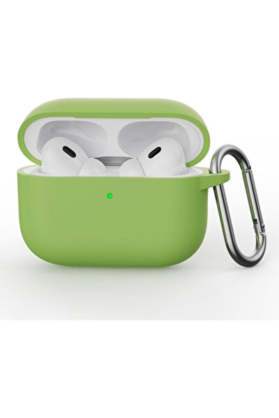 OEM Θήκη σιλικόνης σε πράσινο χρώμα για Apple AirPods Pro 3