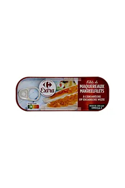 Carrefour Extra File de macrou în marinată 169 g