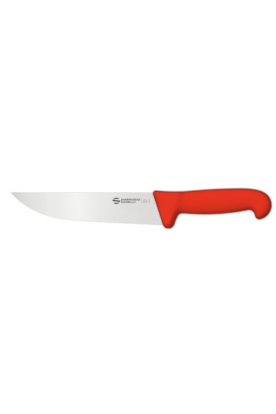 Ambrogio Sanelli ΜΑΧΑΙΡΙ ΣΦΑΓΗΣ ΚΟΚΚΙΝΟ 20CM SANELLI SM09020R