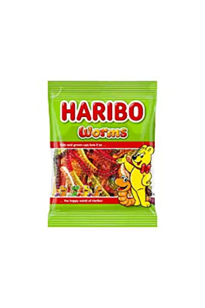 Haribo Jeleuri viermi cu aromă de fructe 200 g