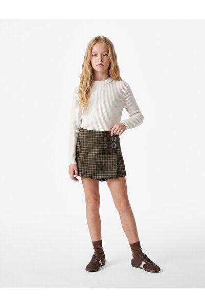 Koton Crew Neck Long Sleeve Ribbed Knit Sweater