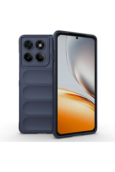 OEM Μαγική Ασπίδα Πίσω Κάλυμμα Σιλικόνης Μπλε (Motorola Edge 60 Pro 5G)