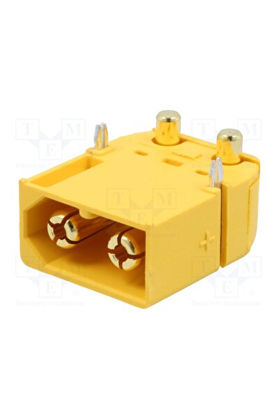 OEM Conector alimentare DC AMASS XT60PW-M, soclu, tată, XT60, 30A, 500V, PIN ...