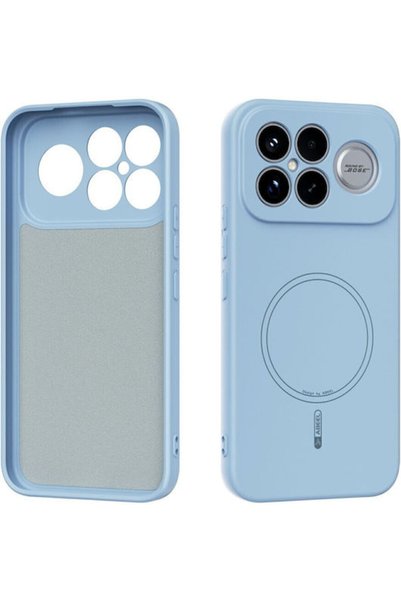 Other Abeel Πίσω Κάλυμμα Σιλικόνης Ανοιχτό Μπλε (Poco F8 Ultra)