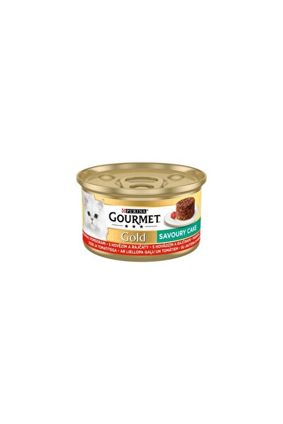 Gourmet Gold cu carne de vită în sos de roșii, 85 g