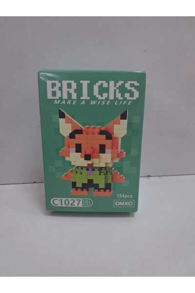 rengarenk outlet bricks zootropolis nick wilde mini lego figürü