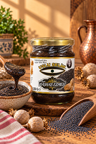 SİYAH HAŞHAŞ EZMESİ 350 GR