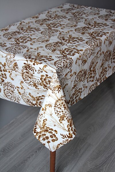 DDHOME Fiber-Lined Wipeable Oilcloth Tablecloth Dalmrll