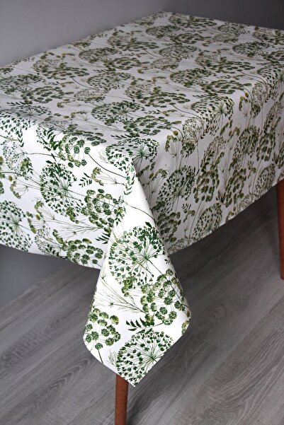 DDHOME Fiber-Lined Wipeable Oilcloth Tablecloth Dalmrll