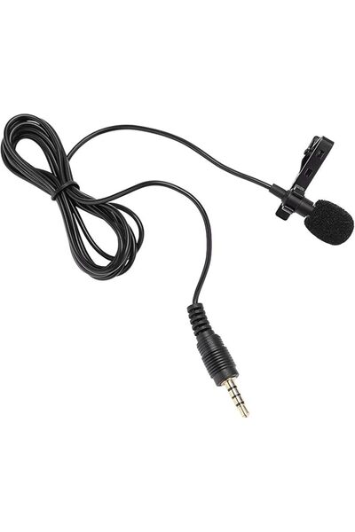 Other 3.5mm Wired Clip-on Lapel Hands Free Condenser Microphone Mic