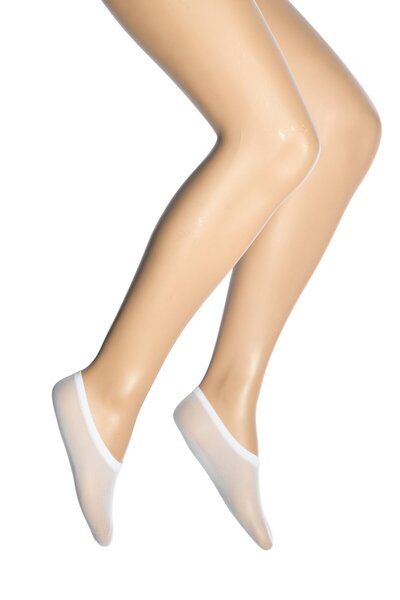 Dore Çorap Women's Nylon Suba Ballerina Socks - White