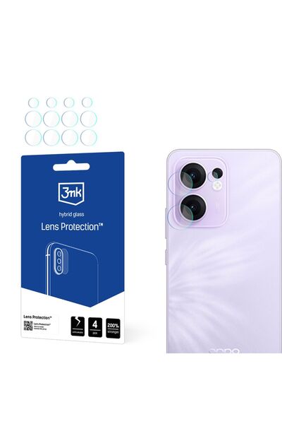 3MK Protecție lentilă din sticlă pentru Oppo Reno 13F 4G 5G