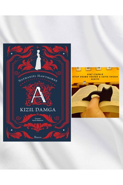 Koridor Yayıncılık KIZIL DAMGA / Paperback / Cat-Figured Book Reading Ring & ...