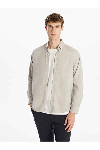 LC Waikiki Trendlucky: regular fit long sleeve men's shirt