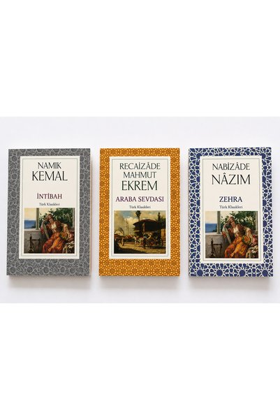 Yurt Kitap Yayın Türk Klasikleri 3 Kitap ( İntibah/Zehra/Araba Sevdası)