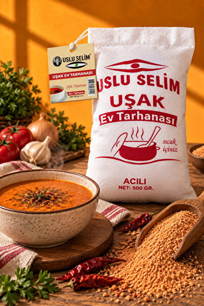 USLU SELİM HELVA MEŞHUR UŞAK TARHANASI 500 GRAM ACI