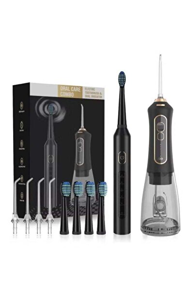 Gennext Electric Toothbrush With 8 Brush Heads And Travel Case