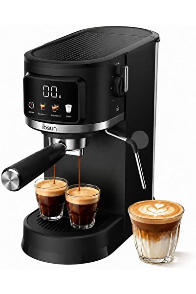 GENERAL 15 Bar Pressure Espresso Maker with Milk Frother Apson