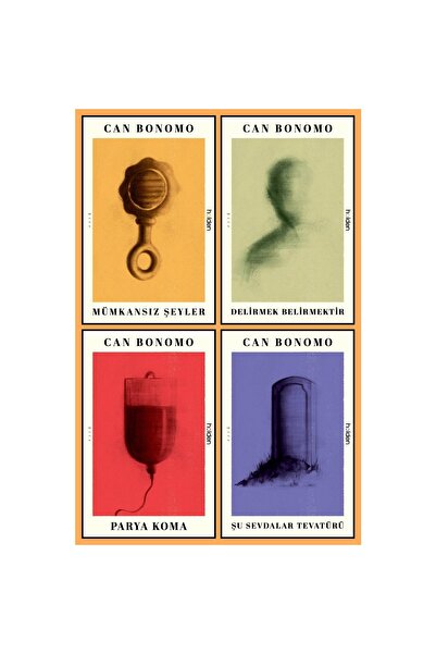 Can Bonomo Serisi 4 Kitaplık Set