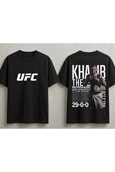 SVART WEAR Khabib Nurmagomedov Printed Oversize 100% Cotton T-Shirt